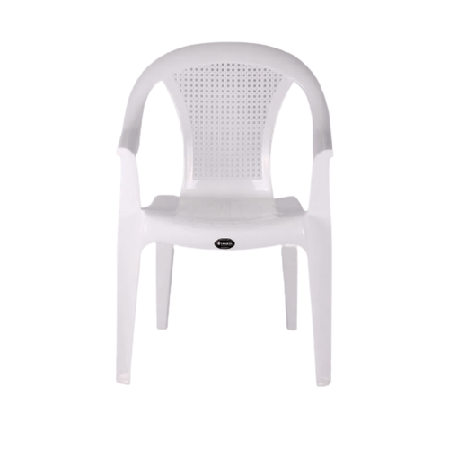 SILLA CON BRAZO SPARTA BLANCA