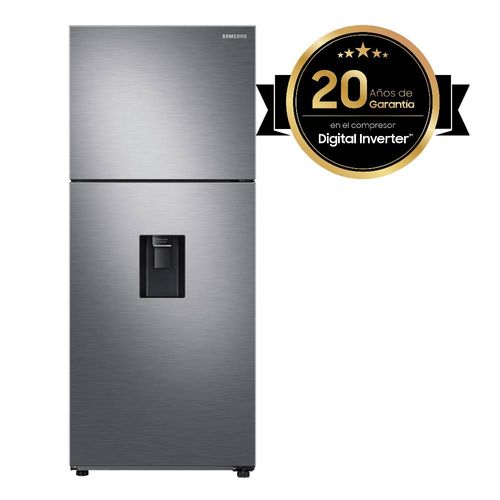 REFRIGERADORA SAMSUNG 15FT/2PTAS/DIGIT/INVERT/DISP/GRIS