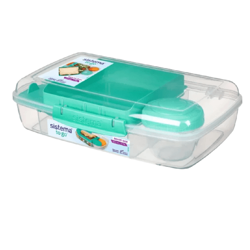 Recipiente Plastico 1.76L 59.51Oz Bento Box To Go