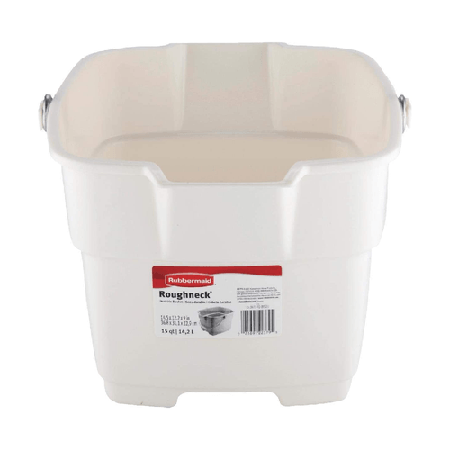 CUBETA PLAST. 15QT ROUCHNECK BLANCO