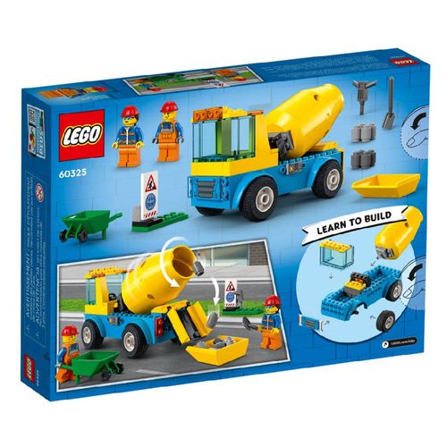 LEGO CITY CAMION MEXCLADORA DE CEMENTO