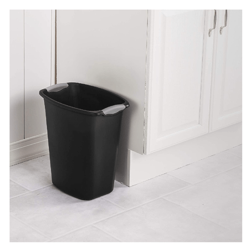 PAPELERA PLAST. 3GLNS NEGRA