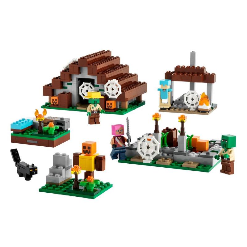 Lego minecraft store aldea precio