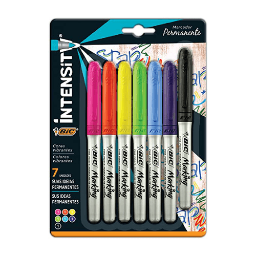 BIC MARCAD PERM. COLOR COLECTION BLI 6