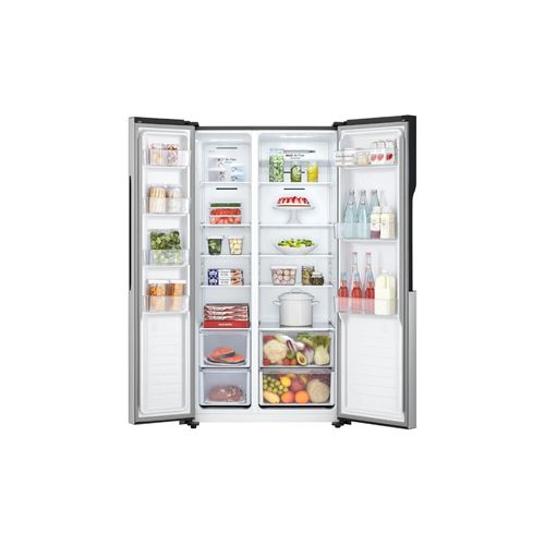 Refrigeradora Side by Side 18p³ LG GS51BPP Multi Air Flow