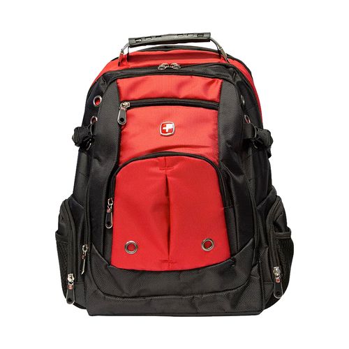 MOCHILA 18" SWISSGEAR NEGRO/ROJO