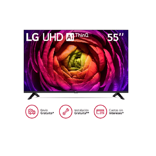 TELEVISOR LED LG 55" UHD 4K/SMART/BLUETOOTH/ISDBT