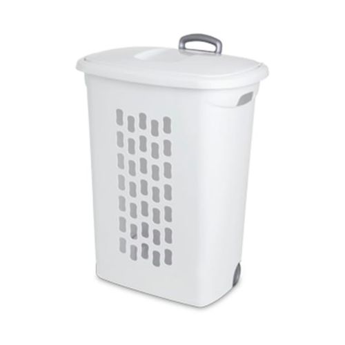 CESTA P/ROPA C/RUEDAS C/BLC