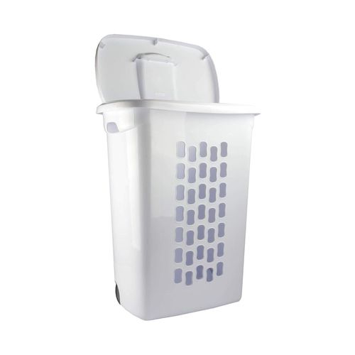 CESTA P/ROPA C/RUEDAS C/BLC