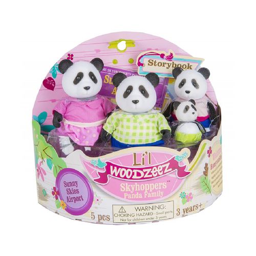 SET DE FAMILIA LI'L WOODZEEZ PANDA 3+