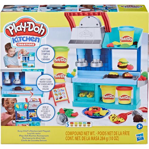 PLAYDOH SET BUSY CHEFS DELUXE RESTAURANT