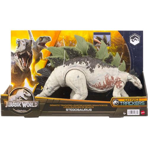 FIGURA JURASSIC WORLD STEGOSAURUS RASTREADOR