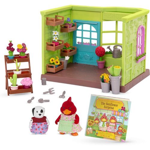 SET DE FLOWER SHOP LI'L WOODZEEZ 3+