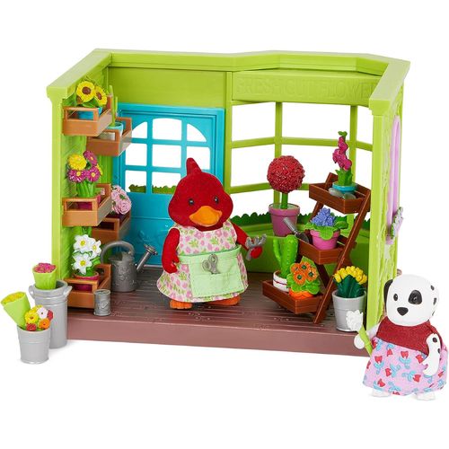 SET DE FLOWER SHOP LI'L WOODZEEZ 3+