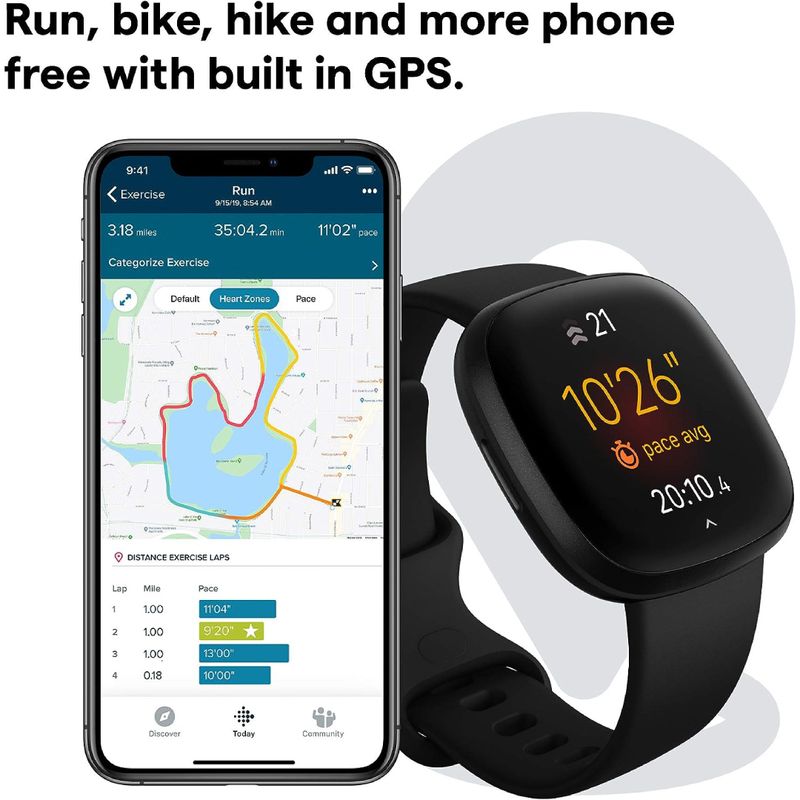 Reloj fitbit discount versa ii negro