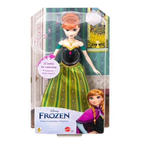 MUÑECA FROZEN ANNA CANCIONES ESPAÑOL