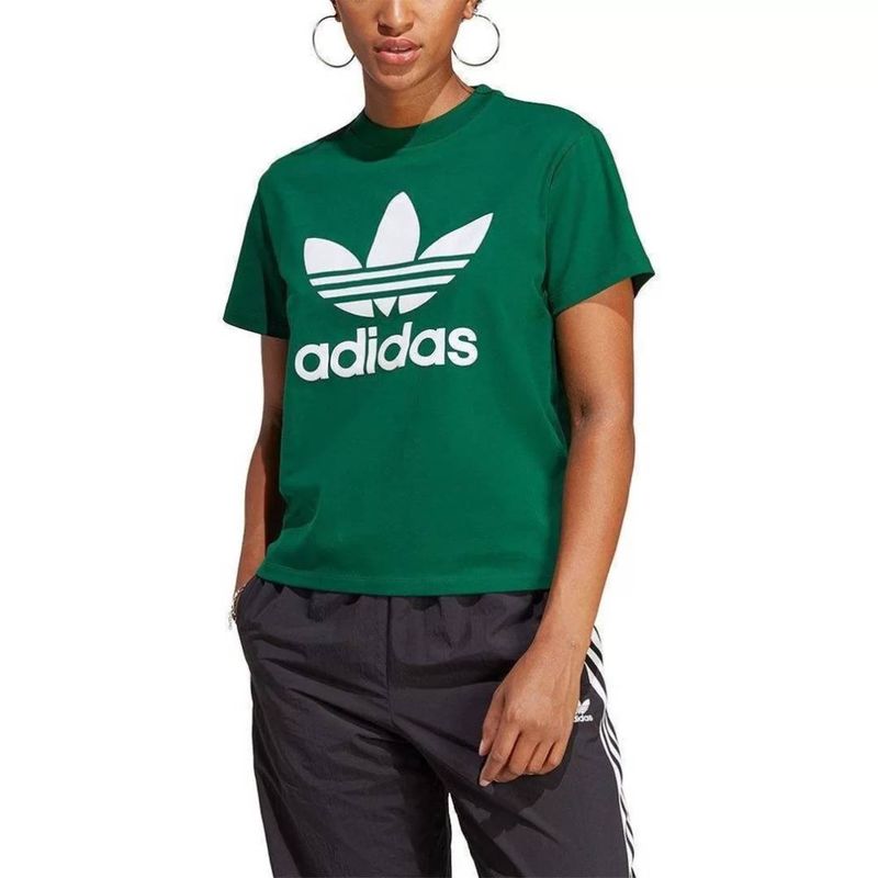 Camiseta trefoil cheap adidas mujer