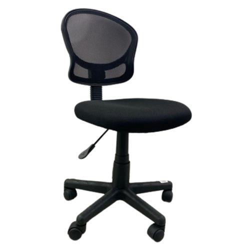 SILLA CON RODOS PARA OFICINA CLR NEGRO