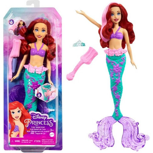 MUÑECA DISNEY PRINCESA ARIEL CABELLO CAMBIOS