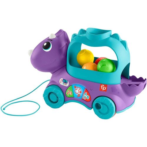 FIGURA FISHER-PRICE DINO PELOTITAS DIVERTIDAS