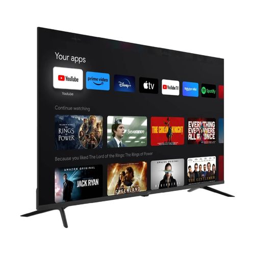 TELEVISOR LED JVC 65" UHD 4K SMART GOOGLETV FRAMELESS/HDR/USB/VGA/HDMI/ISDBT