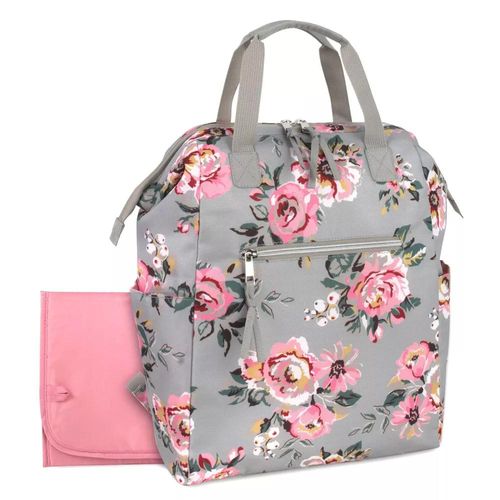 PAÑALERA T/MOCHILA FLORAL