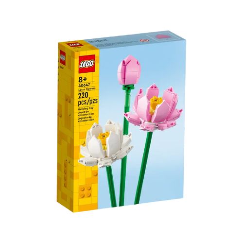 LEGO FLOWERS FLOR DE LOTO