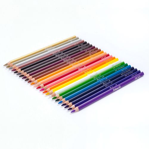 Juego de Colores Triangulares Pelikan 24 Pc