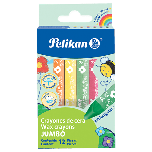 Crayones Pelikan Jumbo 1X12 50601220