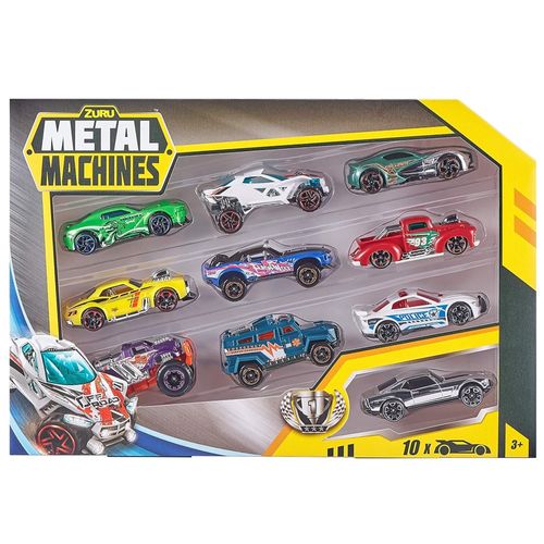 SET DE CARROS 10PK METAL MACHINES