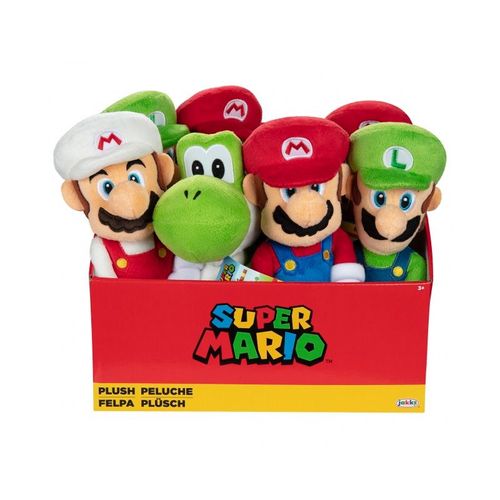 PELUCHE 9" NINTENDO SUPER MARIO STD