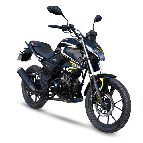 MOTO ZMOTO SEMIDEPORTIVA CRX 200 AMAR/GR