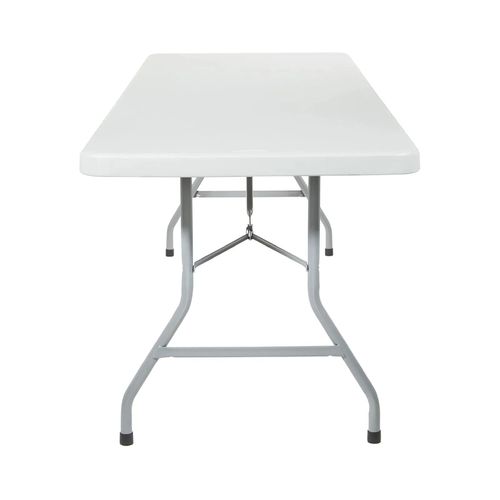 MESA PLEGABLE PORTABLE C/BLANCA 6FT