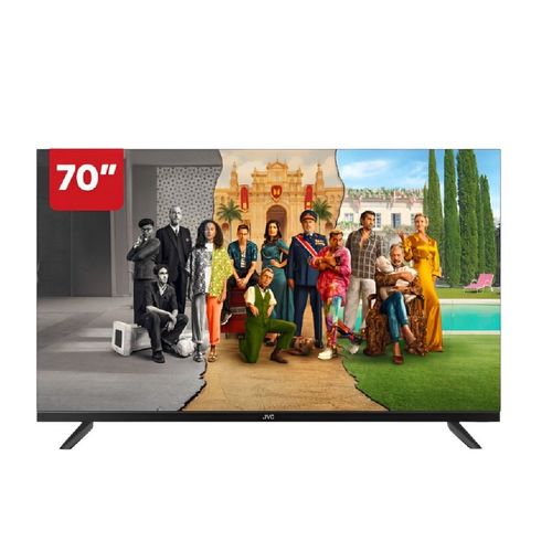 SMART TV 4K JVC 70" GOOGLE TV FRAMELESS