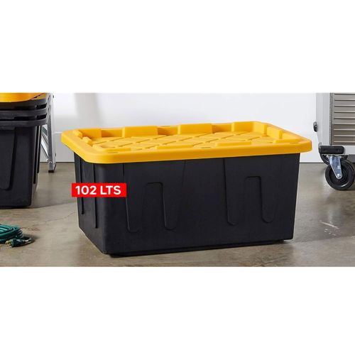 CAJA ORGANIZAORA C/TAPA 102LTS NEGRO