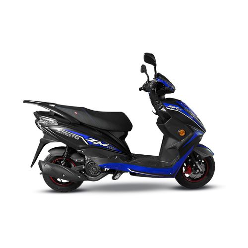 MOTO AUTOMÁTICA ZMOTO ZM 150 AZUL/NEGRO