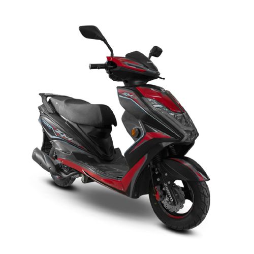 MOTO AUTOMÁTICA ZMOTO ZM 150 ROJO/NEGRO