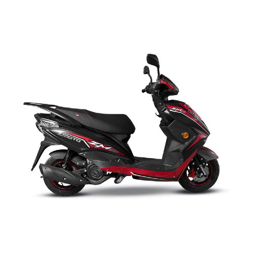 MOTO AUTOMÁTICA ZMOTO ZM 150 ROJO/NEGRO