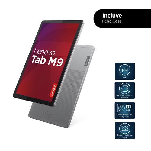 TABLET LENOVO M9/9"/4GB/128GB/LTE/F CASE