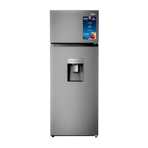 REFRIGERADORA OSTER 7 PIES C/DISPENSADOR COLOR SILVER DEFROST 206 LITROS OS-DFKE211SD